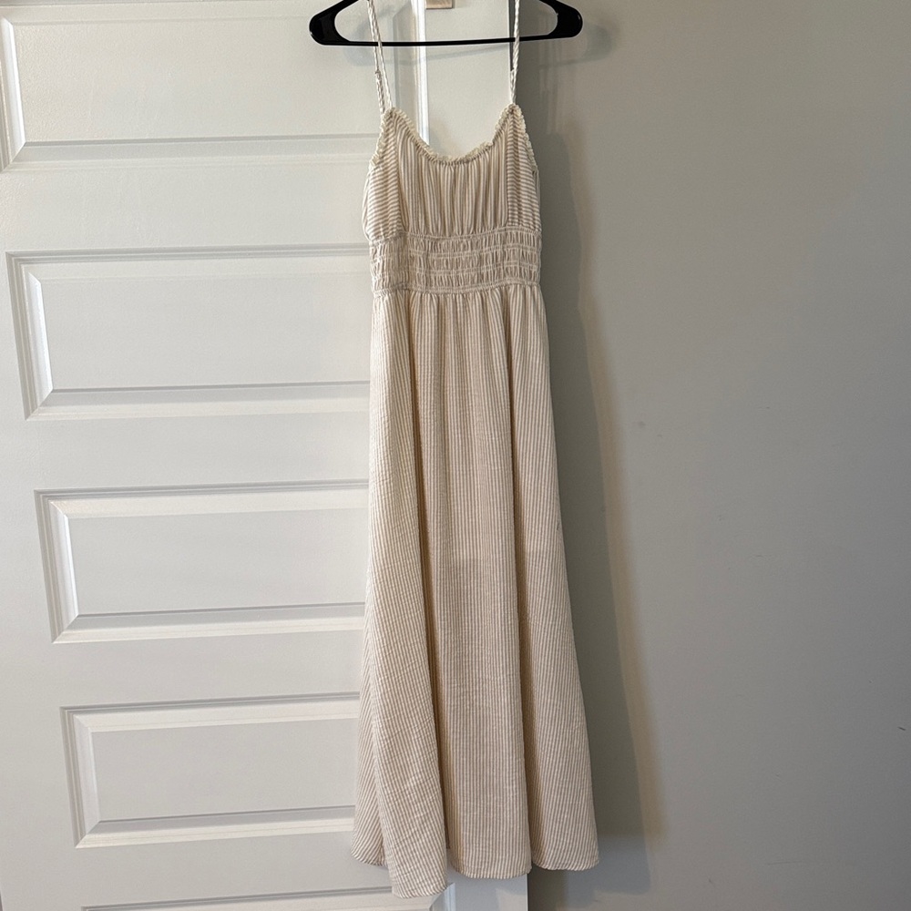 Mine Cream Maxi Dress